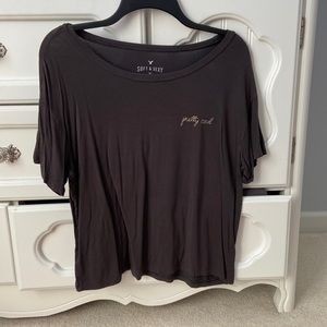 American Eagle short sleeve soft &sexy tee